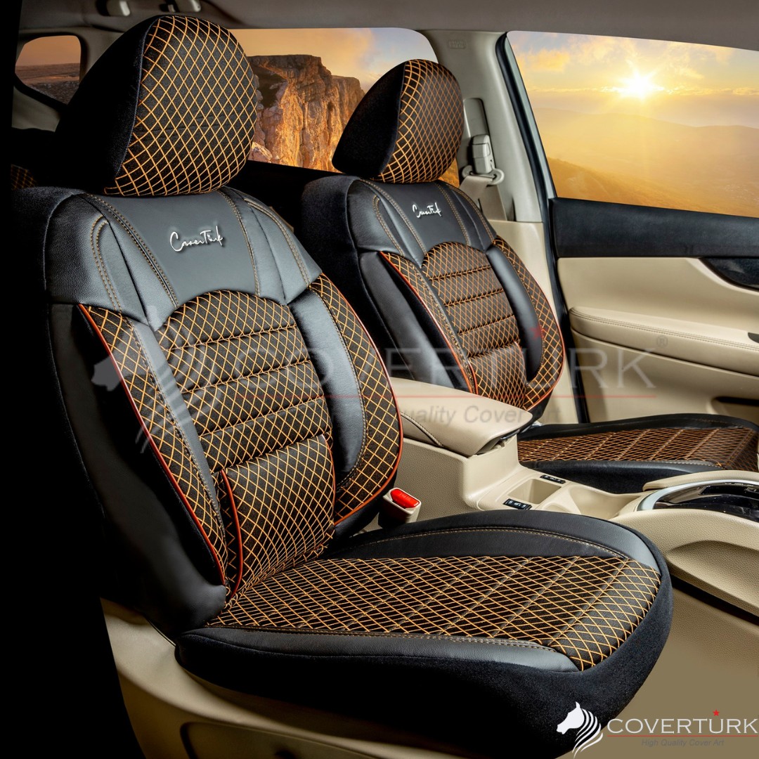 Class Baklava Serisi Taba - Taba Universal Koltuk Kılıfı   -