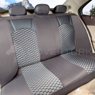 Class Petek Serisi Füme-Füme Universal Koltuk Kılıfı   - Jakar  $i