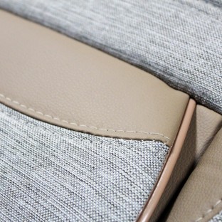 Keten Kumaş Bej-Bej Kılıf Seti - Keten $i