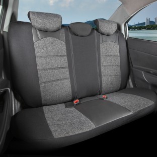 Keten Kumaş Siyah - Siyah Kılıf Seti - $i